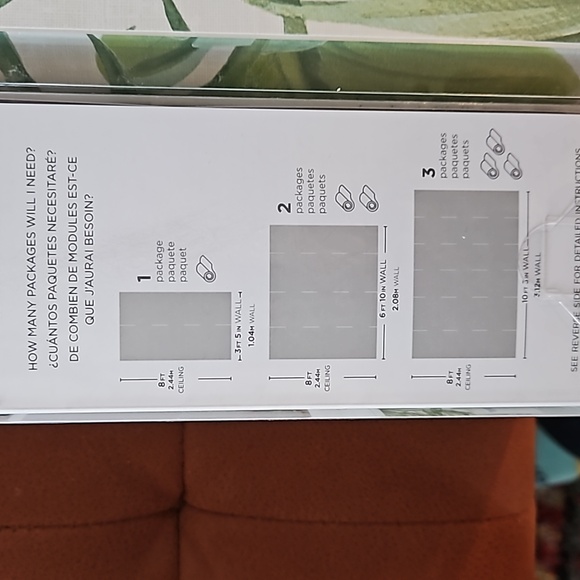 WALL POPS peel and stick wallpaper palm leaves 🍃 - Picture 6 of 15